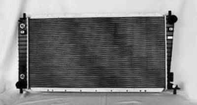 Radiator Assembly Compatible With 1997-1999 Ford F-150 4.2L 4.6L OEM F75z8005fa Plastic/Aluminum