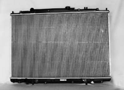 New Radiator Assembly Compatible With Honda 03-04 Pilot 3.5L V6 3475Cc 432458 Ac3010107 9693 2654