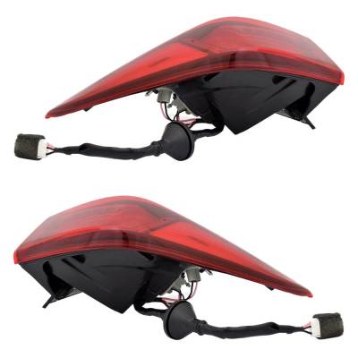 Rareelectrical - New Pair Of Tail Lights Compatible With Hyundai Kona Kona Electric 2.0L 2018 2019 2020 2021 By Part - Image 12