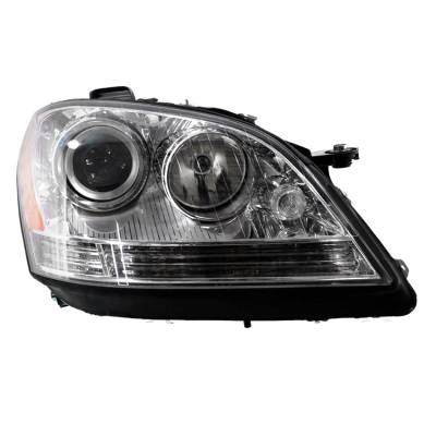 New Passengers Halogen Headlight Compatible With Mercedes-Benz Ml500 Base Sport 2006-2007 By Part
