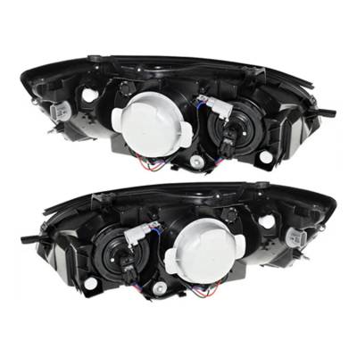 Rareelectrical - New Pair Of Halogen Headlight Compatible With Subaru Legacy I Sedan Wagon 2005 By Part Number - Image 2