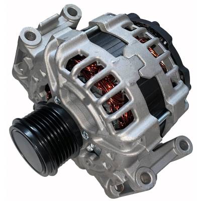 Rareelectrical - New 140A Regular Wheel 6 Groove Cw Alternator Compatible With Volkswagen Golf Base Hatchback 2016 By - Image 2