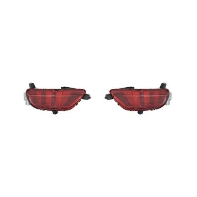 New Rear Pair Of Reflector Lights Fits Mazda Cx-5 2017 Kb8a-51-5L0c Ma1184108