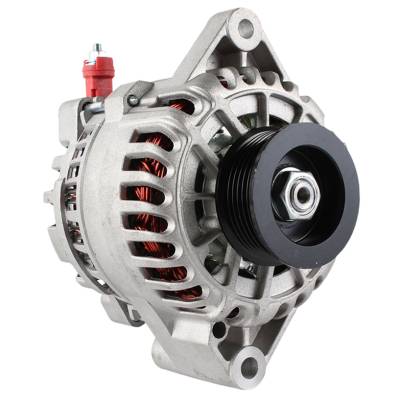 New 200 Amp Alternator Compatible With 2001-2002 Ford Mustang 3.8L V6 232Cid High Output Ford 6G