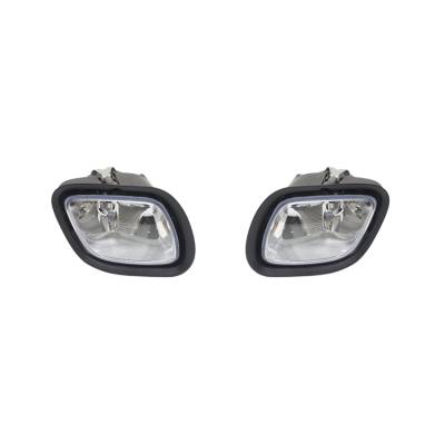 New Fog Light Pair Fits Freightliner Cascadia 125 Gliders W/O Drl A0651908000