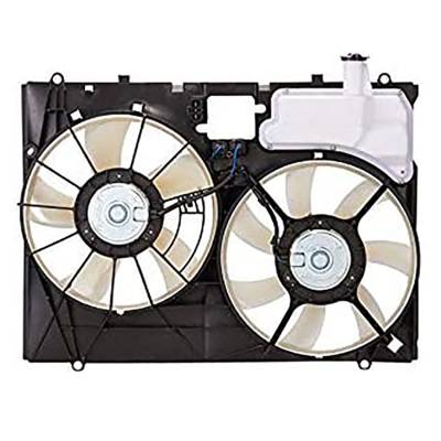 Rareelectrical - New Cooling Fan Compatible With Lexus Rs350 2009 By Part Number 16361-0P100 163610P100 16361-0P110 - Image 2