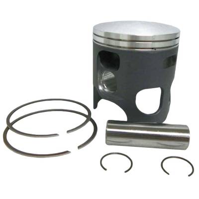 Forged Piston Kit 64Mm Bore Compatible With 1987-2006 Yamaha Banshee 350 Yfz350 347Cc 2-Stroke