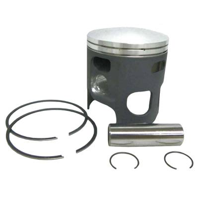 Piston Kit Compatible With 1987-2006 Yamaha Banshee 350 Yfz350 347Cc 2-Stroke 66Mm +2Mm Oversize