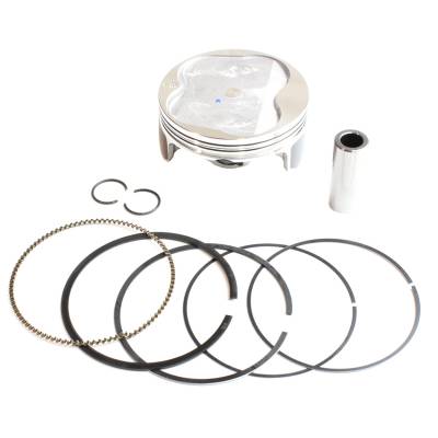Engine Piston Kit Compatible With 2003-2014 Kawasaki / Suzuki / Arctic Cat Kfx400 / Ltz400 / Dvx400