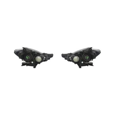 Rareelectrical - New Pair Of Headlight Fits Toyota Prius V Three 2015-2017 81170-47650 8113047650 - Image 3
