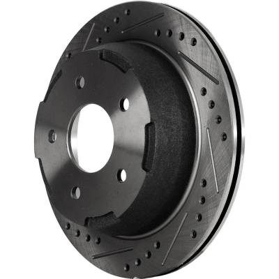 Rareelectrical - New Performance Rotor Brake Disc Compatible With Chevrolet Gmc Blazer Lt 6 Cyl 4.3L Jimmy Sl 6 Cyl - Image 12