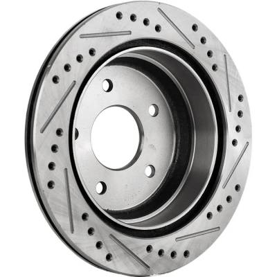 Rareelectrical - New Performance Rotor Brake Disc Compatible With Chevrolet Gmc Sonoma Sl 6 Cyl 4.3L Blazer Xtreme 6 - Image 10