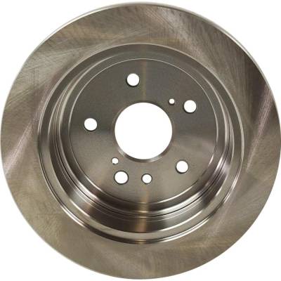 Rareelectrical - New Solid Brake Disc Compatible With Toyota Sienna Xle 6 Cyl 3.3L Sienna Xle Limited 6 Cyl 3.3L - Image 5