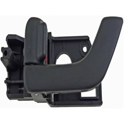 Rareelectrical - Front Driver Side Interior Door Handle Compatible With 2003-2008 Hyundai Tiburon Black With Lock - Image 3