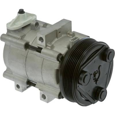 New 6-Groove Pulley A/C Compressor Compatible With Ford Mazda Mercury Cougar Base 6 Cyl 2.5L Mariner