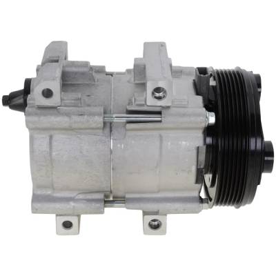 Rareelectrical - New 6-Groove Pulley A/C Compressor Compatible With Ford E-150 Econoline Club Wagon Custom 8 Cyl 5.8L - Image 2