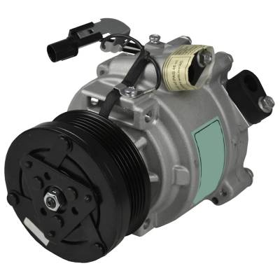 New 6-Groove A/C Compressor Compatible With Mitsubishi Lancer Gts Sportback 4 Cyl 2.4L Lancer