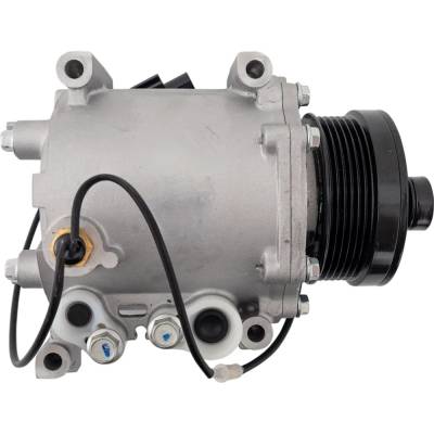 Rareelectrical - New 6-Groove Pulley A/C Compressor Compatible With Mitsubishi Eclipse Se 4 Cyl 2.4L Galant De 4 Cyl - Image 4