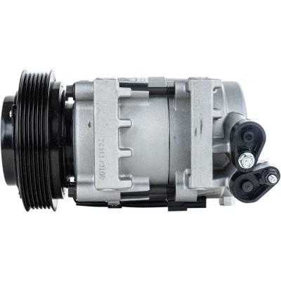 New 6-Groove Pulley A/C Compressor Compatible With Nissan Rogue Sv 4 Cyl 2.5L Rogue Sl 4 Cyl 2.5L
