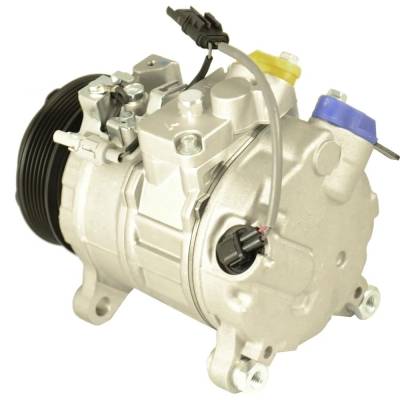 New 6-Groove Pulley A/C Compressor Compatible With Bmw 535D Base 6 Cyl 3.0L 320I Xdrive Base 4 Cyl
