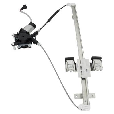 Rareelectrical - New Left Rear Window Regulator With Motor Compatible With Dodge Mitsubishi Ram Dakota Laramie 8 Cyl - Image 1