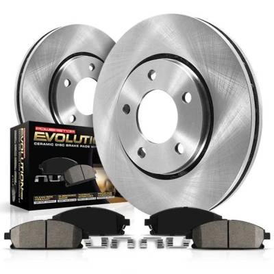 New Front Brake Disc And Pad Kit Compatible With Eagle Summit Lx 4 Cyl 2.4L Summit Base 4 Cyl 1.8L