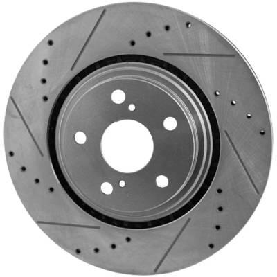 New Vented Brake Disc Compatible With Lexus Toyota Highlander Le Plus 6 Cyl 3.5L Rx350 Sportdesign 6
