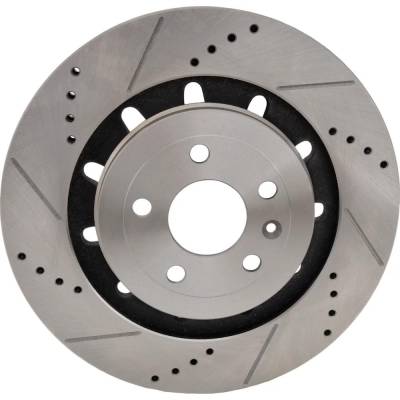 Rareelectrical - New Vented Brake Disc Compatible With Ford Lincoln Mks Base 6 Cyl 3.7L 2012 Production Date From - Image 5