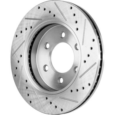 Rareelectrical - New Performance Rotor Brake Disc Compatible With Ford Lincoln F-150 Xtr 8 Cyl 4.6L F-150 The 60Th - Image 6