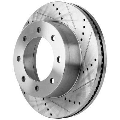 New Performance Rotor Brake Disc Compatible With Ford F-350 Super Duty Xl 8 Cyl 6.7L F-350 Super