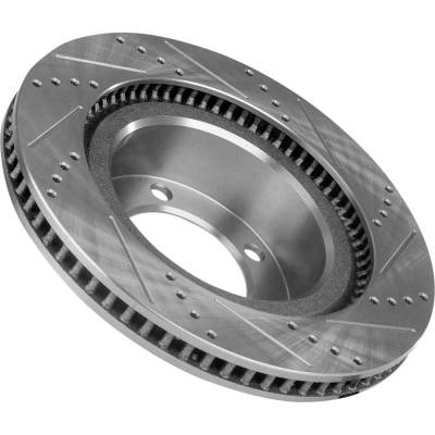 Rareelectrical - New OEM Replacement Performance Rotor Brake Disc Compatible With Lexus Toyota Tundra Sr 6 Cyl 4.0L - Image 14