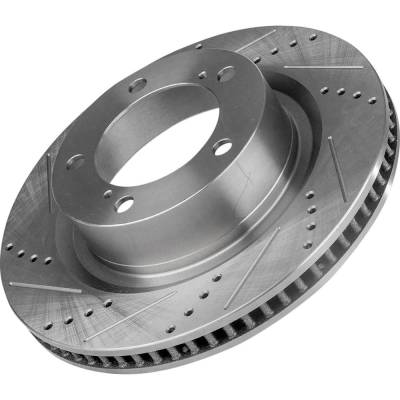 Rareelectrical - New OEM Replacement Performance Rotor Brake Disc Compatible With Lexus Toyota Tundra Sr 6 Cyl 4.0L - Image 16
