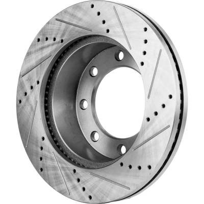 Rareelectrical - New Performance Rotor Brake Disc Compatible With Ford F-350 Super Duty Xl 8 Cyl 6.7L F-450 Super - Image 5