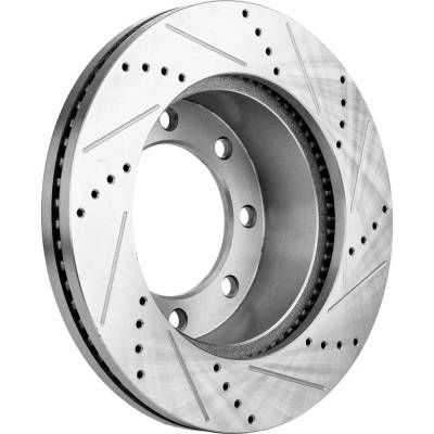 Rareelectrical - New Performance Rotor Brake Disc Compatible With Ford F-350 Super Duty Fx4 8 Cyl 5.4L F-350 Super - Image 9