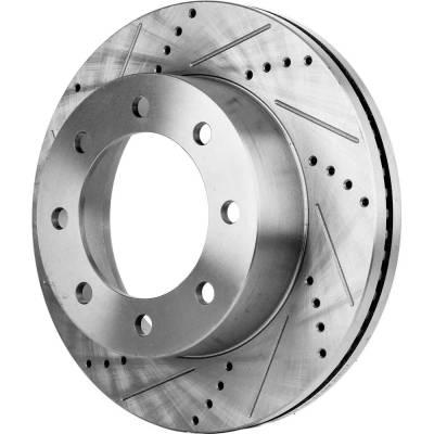 Rareelectrical - New Performance Rotor Brake Disc Compatible With Ford F-350 Super Duty Xl 8 Cyl 6.7L F-450 Super - Image 12