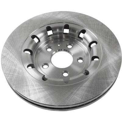 Rareelectrical - New Vented Brake Disc Compatible With Ford Lincoln Police Interceptor Utility Base 6 Cyl 3.7L Mks - Image 9