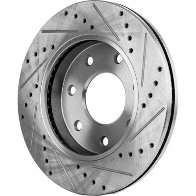 Rareelectrical - Performance Rotor Brake Disc Compatible With Ford Lincoln F-150 Stx 8 Cyl 4.6L F-150 Xlt 8 Cyl 4.6L - Image 5
