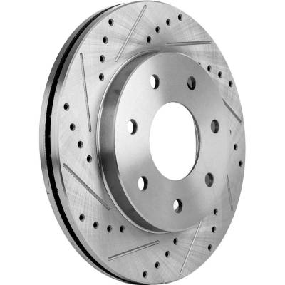 Rareelectrical - Performance Rotor Brake Disc Compatible With Ford Lincoln F-150 Stx 8 Cyl 4.6L F-150 Xlt 8 Cyl 4.6L - Image 2