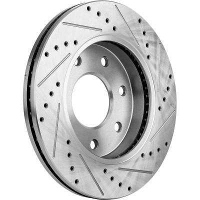Rareelectrical - Performance Rotor Brake Disc Compatible With Ford Lincoln F-150 Stx 8 Cyl 4.6L F-150 Xlt 8 Cyl 4.6L - Image 10