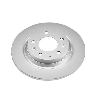 Rareelectrical - New Solid Brake Disc Compatible With Ford Lincoln Mazda Fusion Se 4 Cyl 2.3L 6 S 6 Cyl 3.7L Mx-5 - Image 2