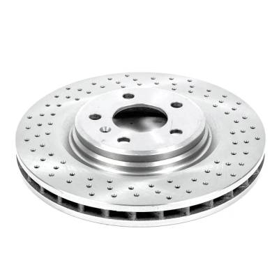 Left Front Brake Disc Compatible With Pontiac Grand Prix Gxp 8 Cyl 5.3L 2005-2008 By P15ar8281