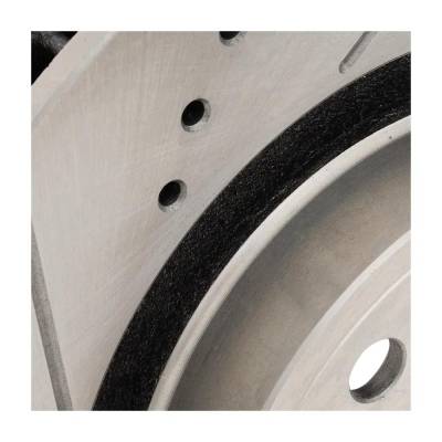 Rareelectrical - New Vented Brake Disc Compatible With Ford Mustang Ecoboost Premium 4 Cyl 2.3L Mustang V6 6 Cyl 3.7L - Image 7