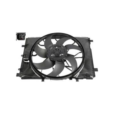 Rareelectrical - New Auxiliary Cooling Fan Assembly Compatible With Mercedes Benz Slk250 Base 4 Cyl 1.8L Cls400 Base - Image 1