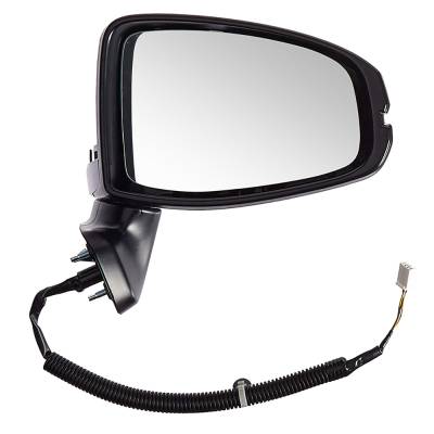 Rareelectrical - New Right Mirror Compatible With Honda Fit Lx Hatchback 4 Door 1.5L 2015 2016 2017 2018 2019 By Part - Image 1