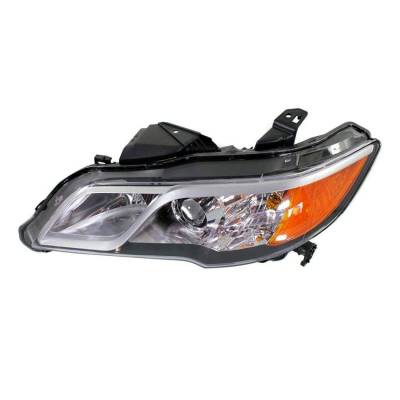 New Driver Side Headlight Compatible With Acura Rdx Base Sport 3.5L 2013-2015 By Part Number