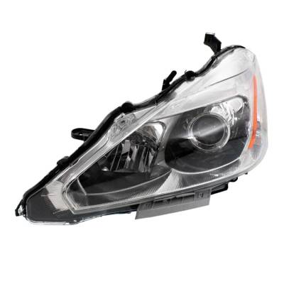 New Driver Side Halogen Headlight Compatible With Nissan Altima Advance Sedan 2013-2015 By Part