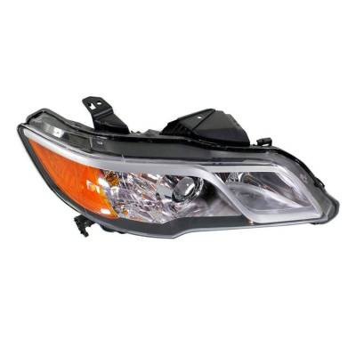 New Passenger Side Headlight Compatible With Acura Rdx Base Sport 3.5L 2013-2015 By Part Number
