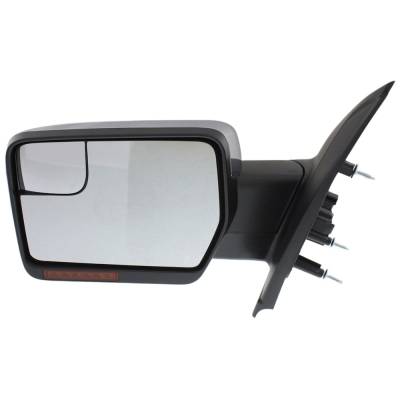 Side Mirror Compatible With 2011-2014 Ford F-150 3.5L 3.7L V6 Duratec Ti-Vct Boss Left Driver Side