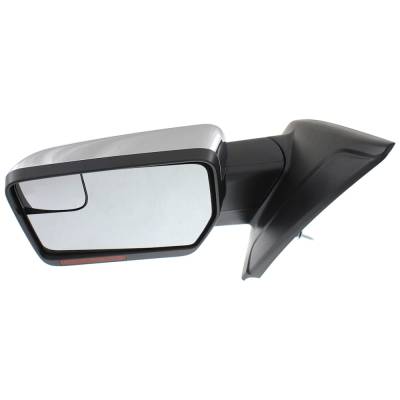 Rareelectrical - Side Mirror Compatible With 2011-2014 Ford F-150 3.5L 3.7L V6 Duratec Ti-Vct Boss Left Driver Side - Image 4