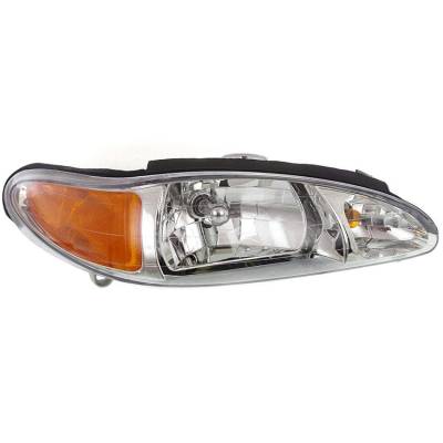 New Right Headlight Compatible With Ford Escort Sedan 1997-2002 By Part Number Xs4z-13008-Aa